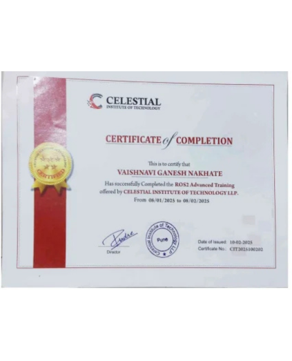 Achievements Certificate 1